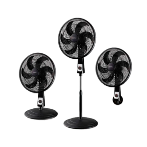 VENTILADOR 18” ON/OFF  3 EN 1 PEDESTAL-NEGRO